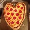 Heart Shaped Pizza