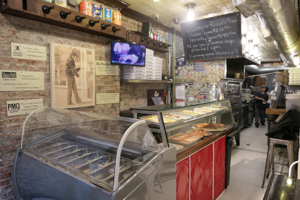 Rizzo’s Fine Pizza–A Round and a Square on New York’s Lower East Side ...